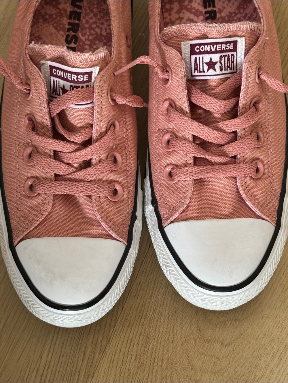 Converse Women’s Shoreline Soft Romantic Pink Canvas Slip On Chucks Size 8 - Picture 2 of 7